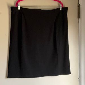 J.Jill Wearever black skirt size XL